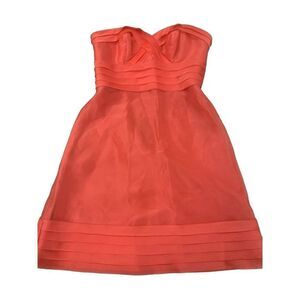 Coral Sleeveless Dress